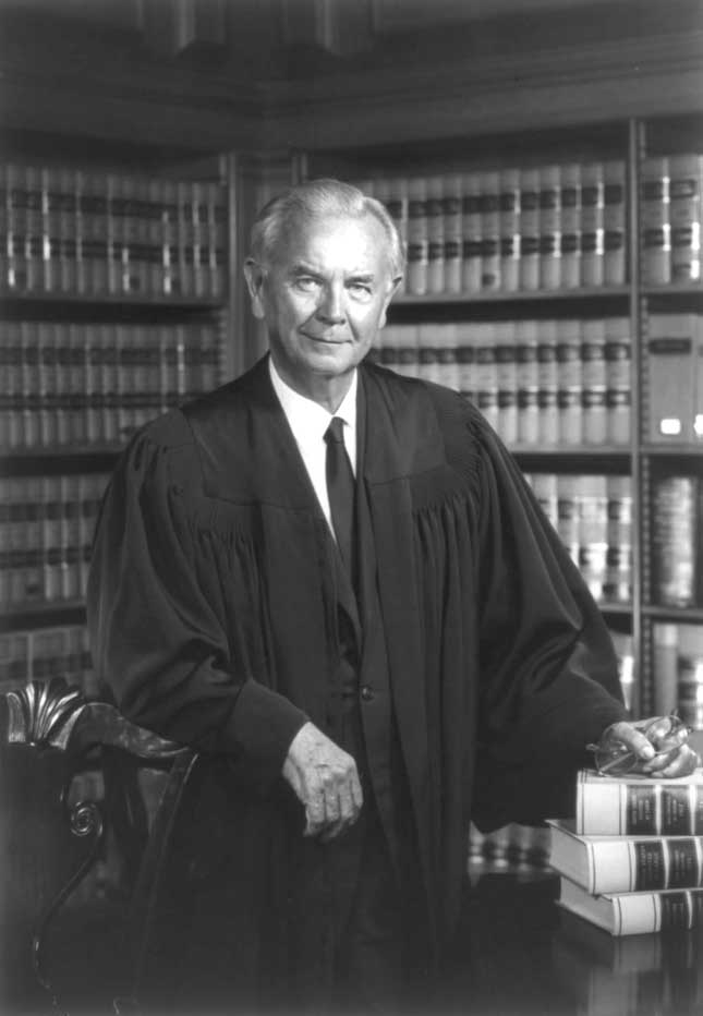 Official portrait of Justice William J. Brennan (1972)