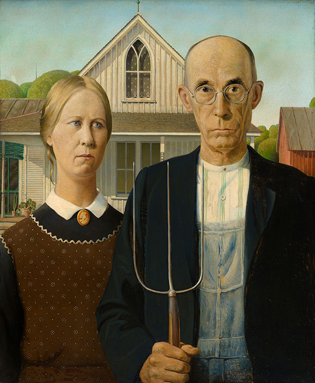 <i>American Gothic</i>, 1930