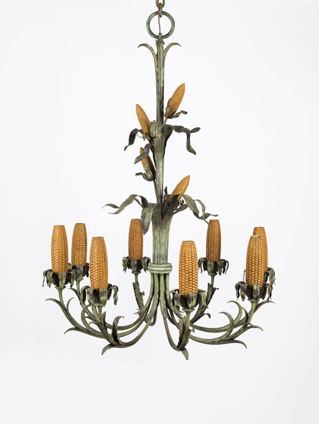 <i>Corn Cob Chandelier for Iowa Corn Room</i>, 1925