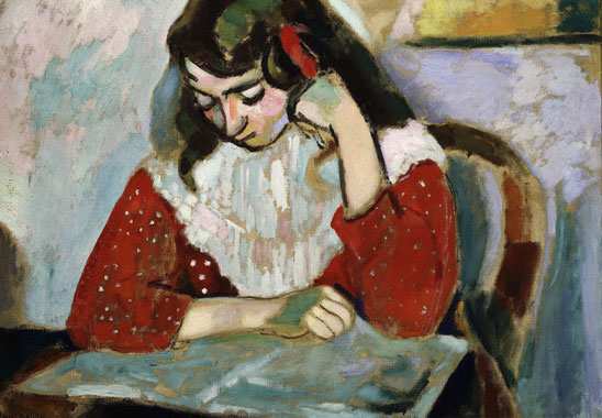 Henri Matisse’s portrait of his daughter reading (Gianni Dagli Orti/The Art Archive at Art Resource, NY)