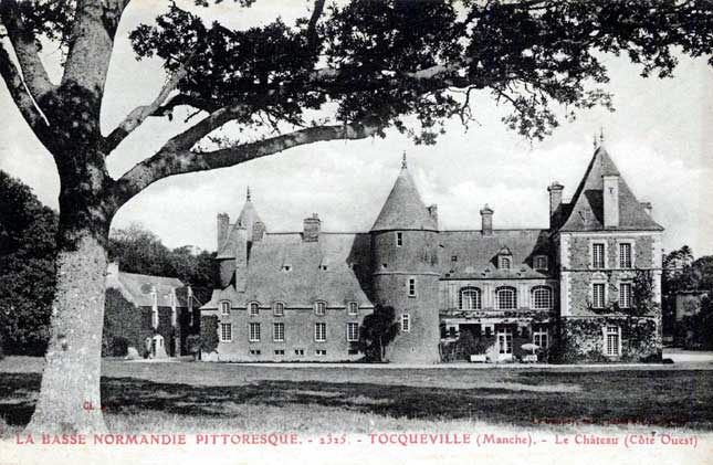 By no means a democrat by birth, Tocqueville lived in this chateâu in Normandy. (1CLIC / PHOTO12 / THE IMAGE WORKS)