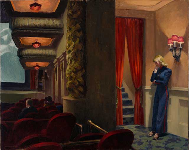 Edward Hopper’s "New York Movie", 1939 (DIGITAL IMAGE © THE MUSEUM OF MODERN ART/LICENSED BY SCALA / ART RESOURCE, NY)