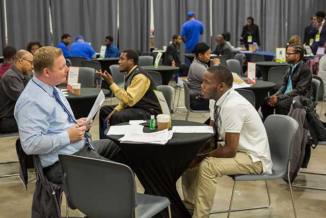 Academic research has convinced companies that implicit bias plays a role in their hiring practices, but the firms can provide few examples of qualified minority candidates being denied a job. (JIM WEST/ALAMY STOCK PHOTO)