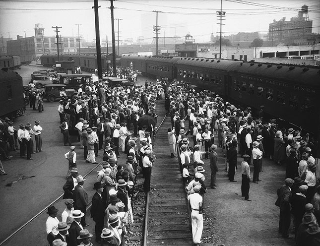 The focus on redressing wrongs that affect only blacks ignores major events in California history with relevance to other groups—including the Mexican Repatriation, from 1929 to 1936, in which an estimated 2 million people of Mexican ancestry were deported. (AP PHOTO)