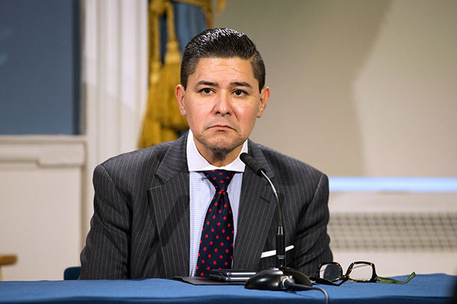 New York City Schools Chancellor Richard Carranza (Photo by William Farrington-Pool/Getty Images)