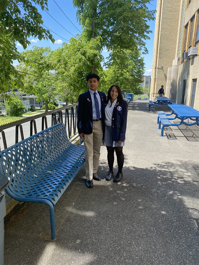 Students of Saint Mary’s (photo courtesy of author)