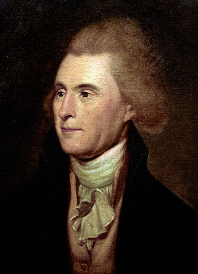 Does Gorsuch still endorse Jeffersonian constitutional originalism? “Instead of trying what meaning may be squeezed out of the text, or invented against it,” Jefferson urged, we should “conform to the probable one in which it was passed.” (Peter Horree / Alamy Stock Photo)