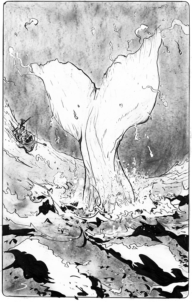 Political Lessons of Melville's Moby Dick (Illustration by Paul Pope)