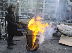 Tompkins Square Park, once overrun by drug addicts and the homeless, is now a family-friendly haven anchoring the East Village. (LES STONE/SYGMA/CORBIS)