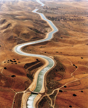 Essential infrastructure, such as the aqueduct that brings water to Los Angeles, unlocks economic potential.