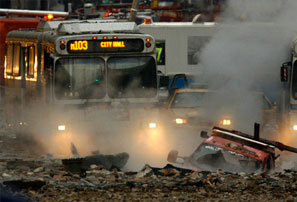 The 2007 explosion of an 83-year-old steam pipe near Grand Central Terminal sent City Journal editors and other New Yorkers fleeing.