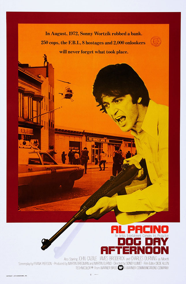 Poster for "Dog Day Afternoon," the 1975 film based on the robbery (LMPC/GETTY IMAGES)