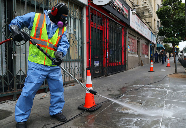 Last year, San Francisco officials received more than 80 calls a day reporting human feces on sidewalks and thoroughfares. (JIM WILSON/THE NEW YORK TIMES/REDUX)